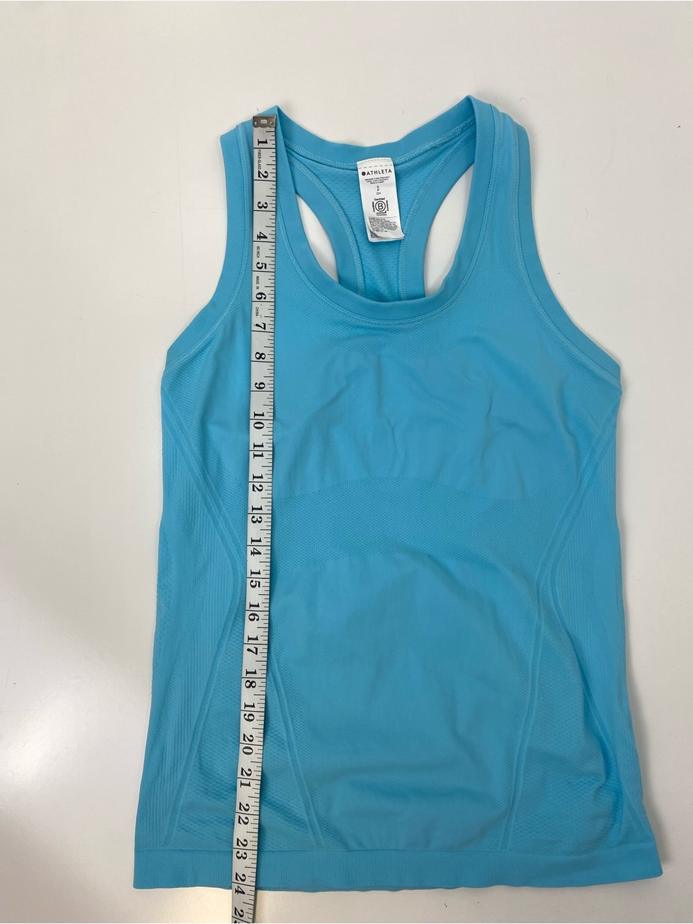 Athleta Turquoise Racerback Performance Tank - Picture 5 of 5